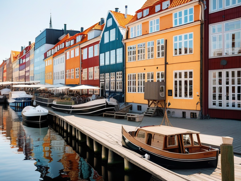 Copenhagen Travel Guide Copenhagen cityscape with canals and colorful buildings
